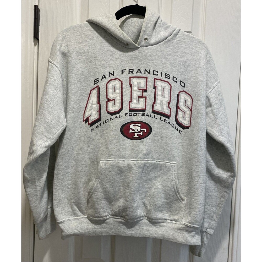 Vintage 90s San Francisco 49ers Hoodie Medium Sweatshirt- Fruit of the Loom